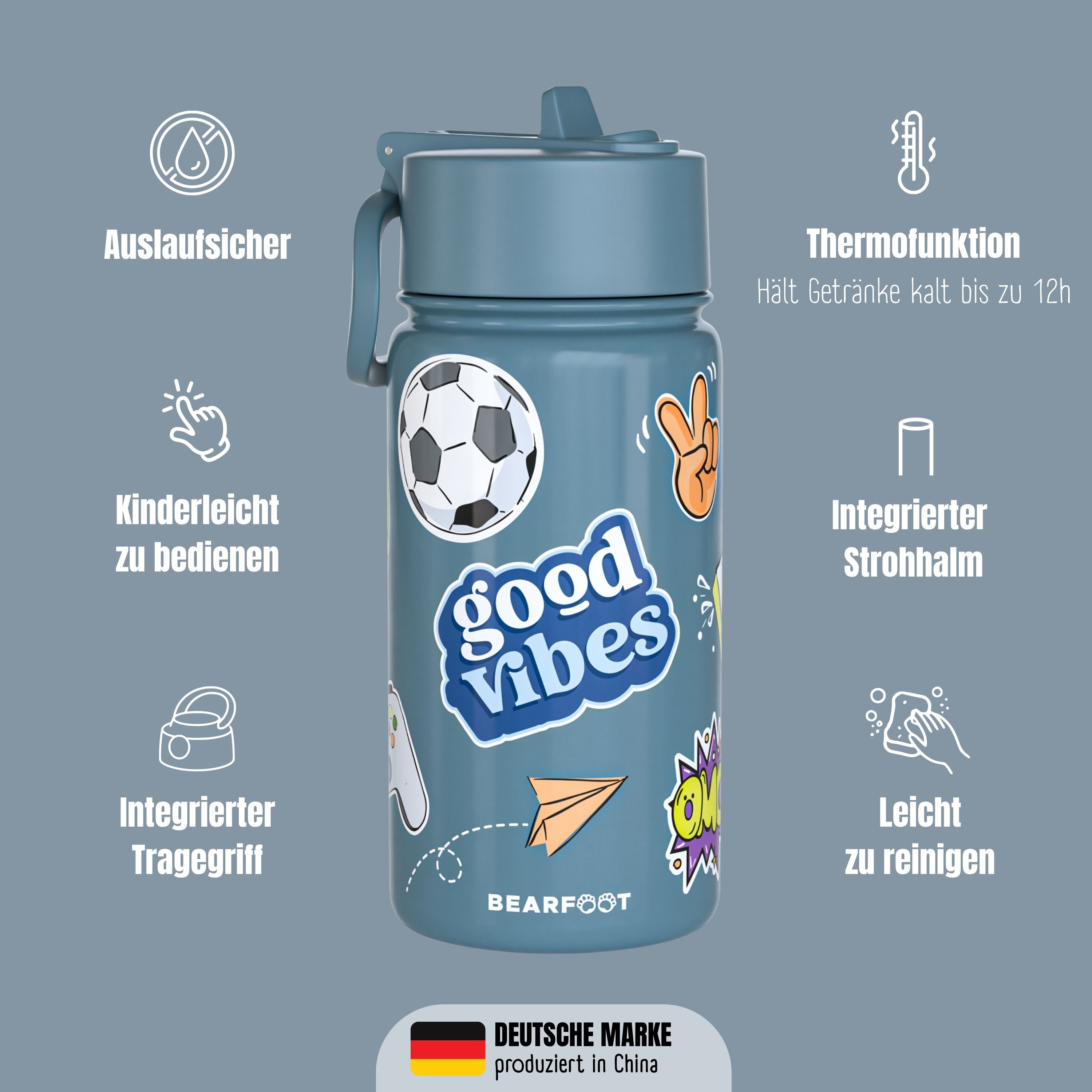 bearfoot-thermo-trinkflasche-edelstahl-400-ml-sticker-blau image 3