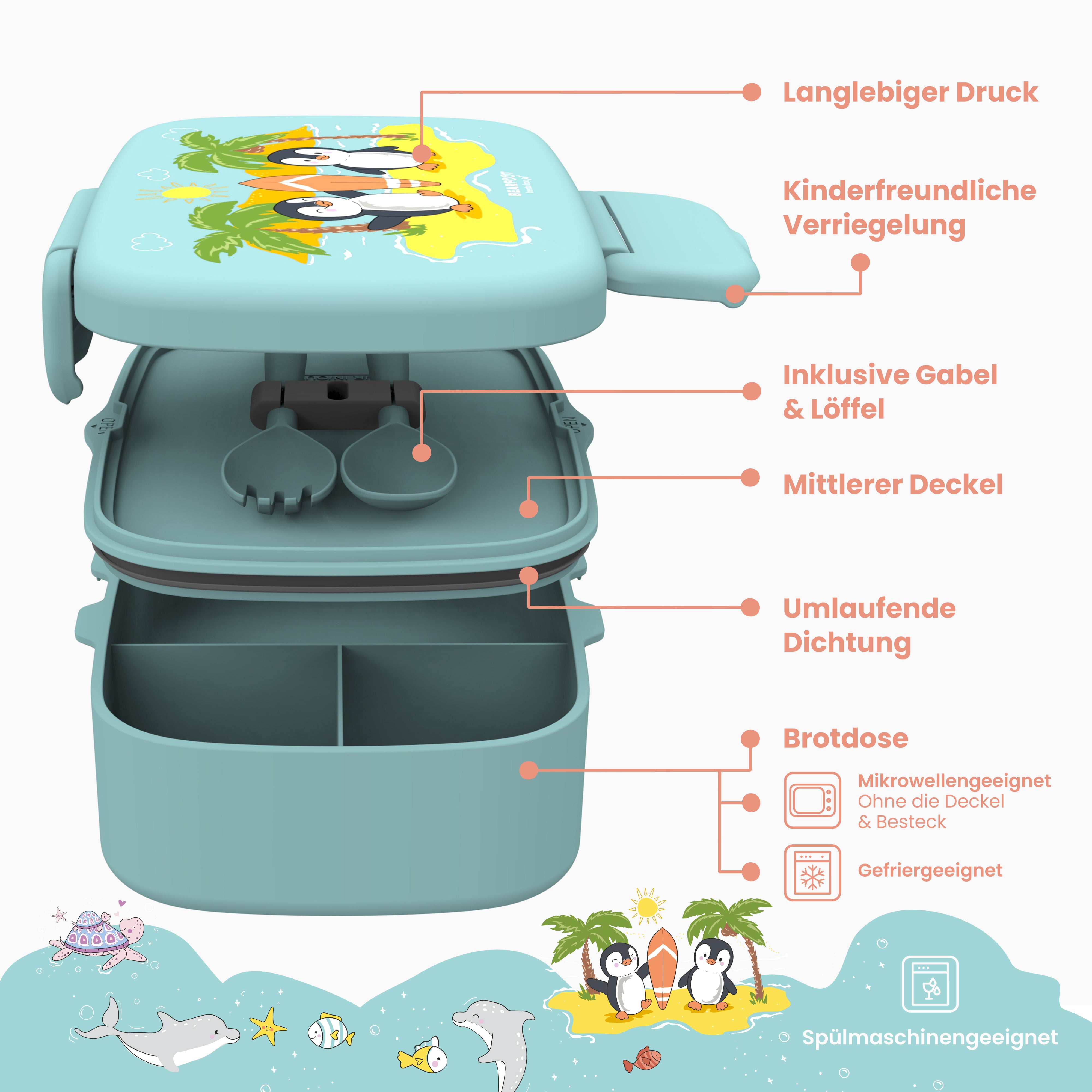 bearfoot-brotdose-pinguin-bento-lunchbox-mit-f-chern-auslaufsicher image 7