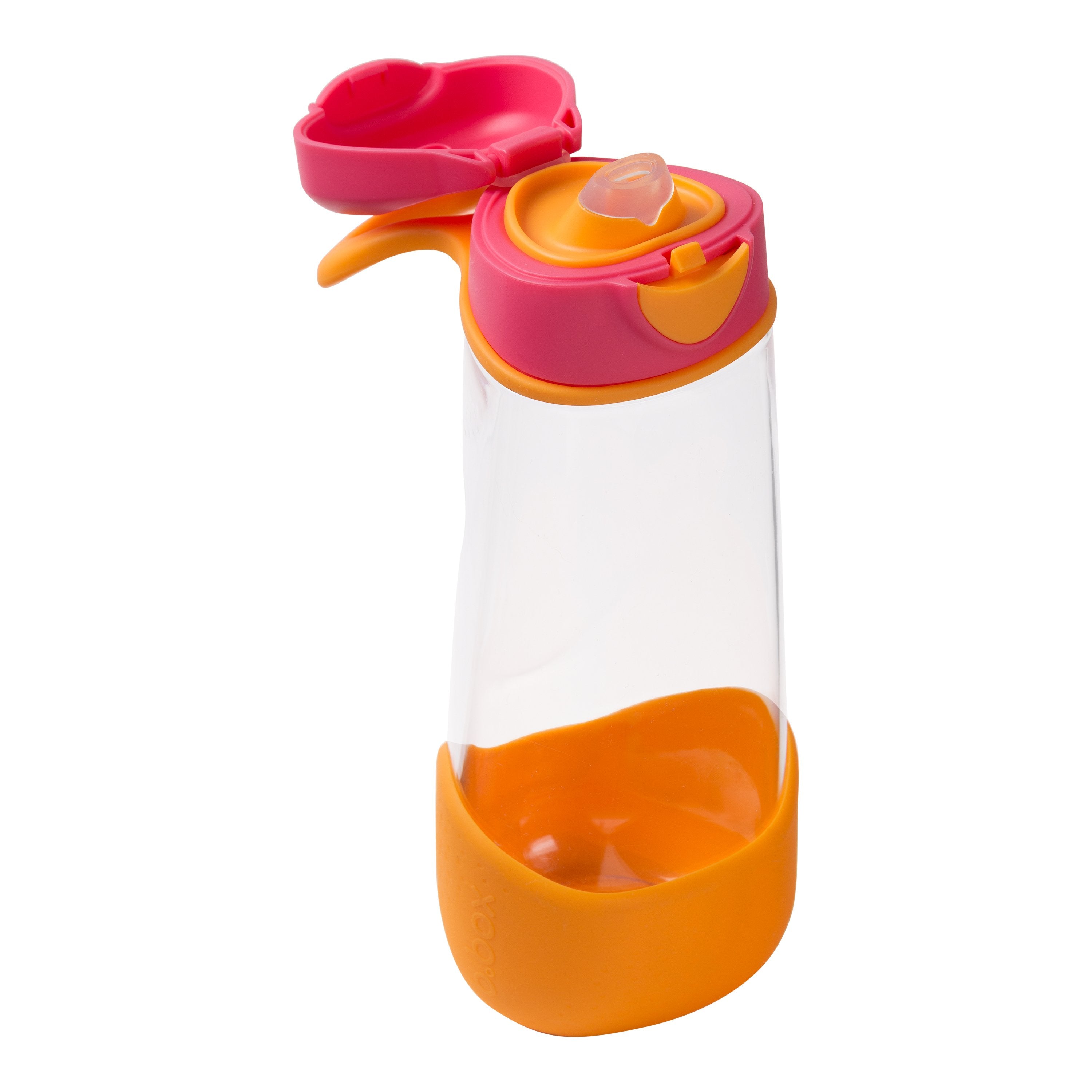 b-box-sport-spout-trinkflasche-strawberry-shake-600-ml-auslaufsicher image 1