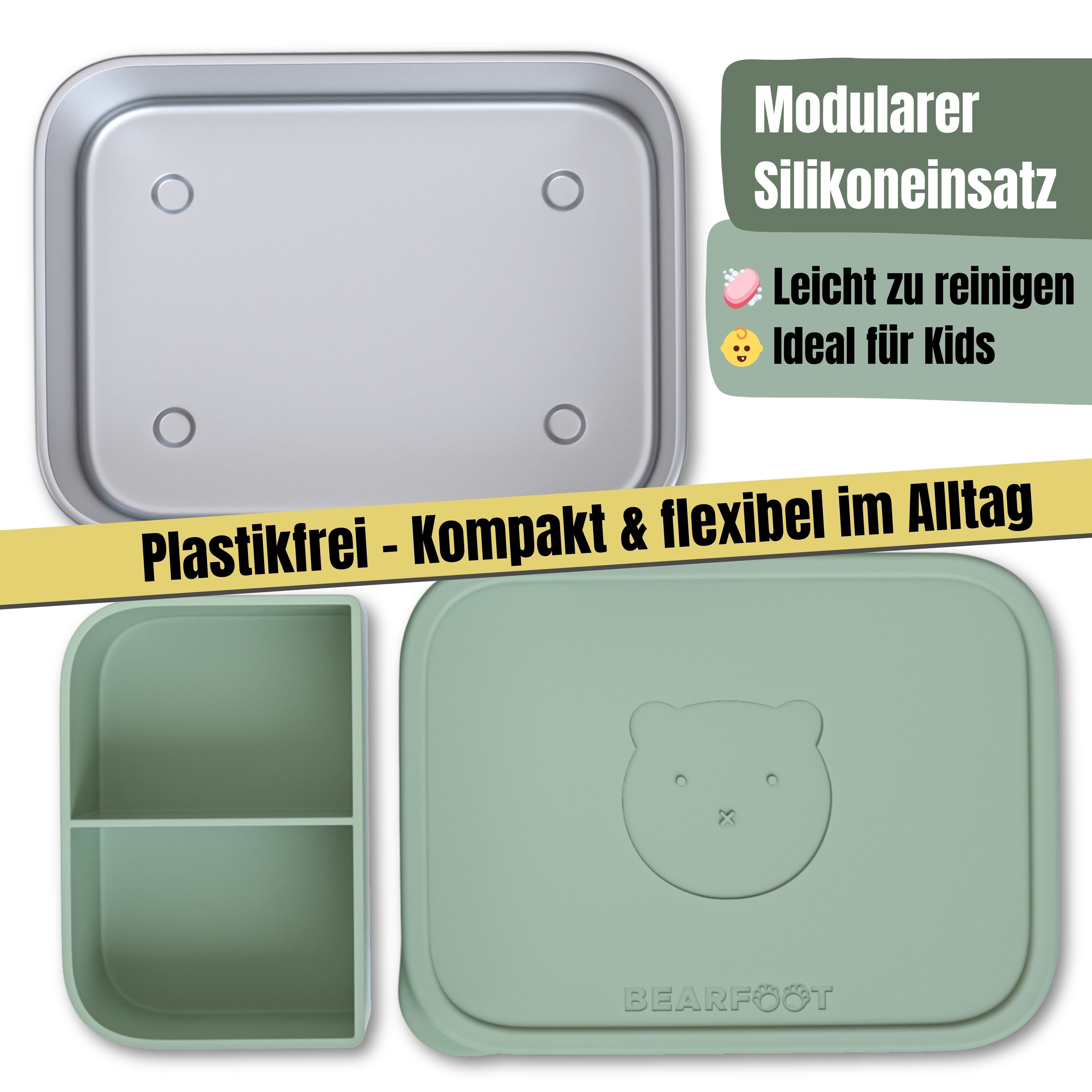 bearfoot-brotdose-edelstahl-kinder-salbei-silikon-700ml-bento image 5