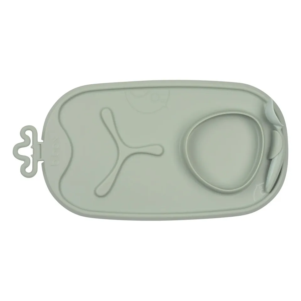 b-box-roll-go-essmatte-sage-gr-n-silikon-mit-l-ffel image 1