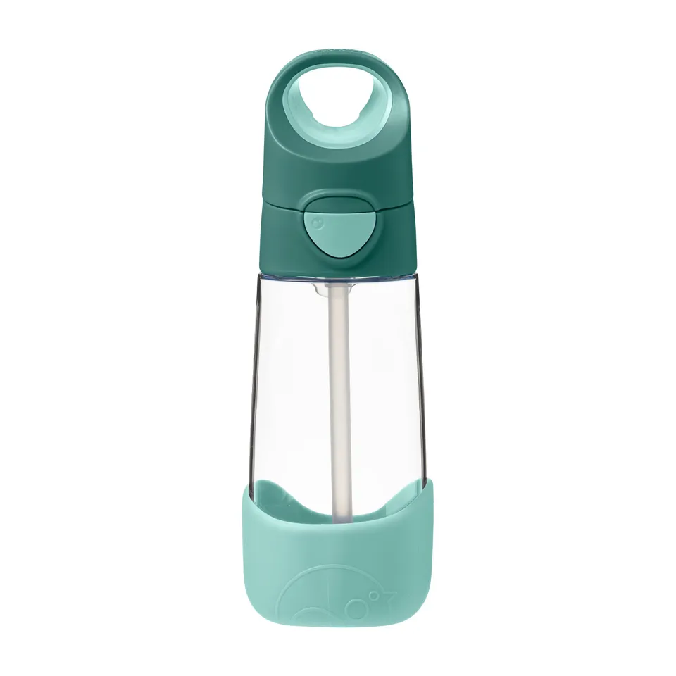 b-box-tritan-trinkflasche-450-ml-emerald-forest-auslaufsicher image 1