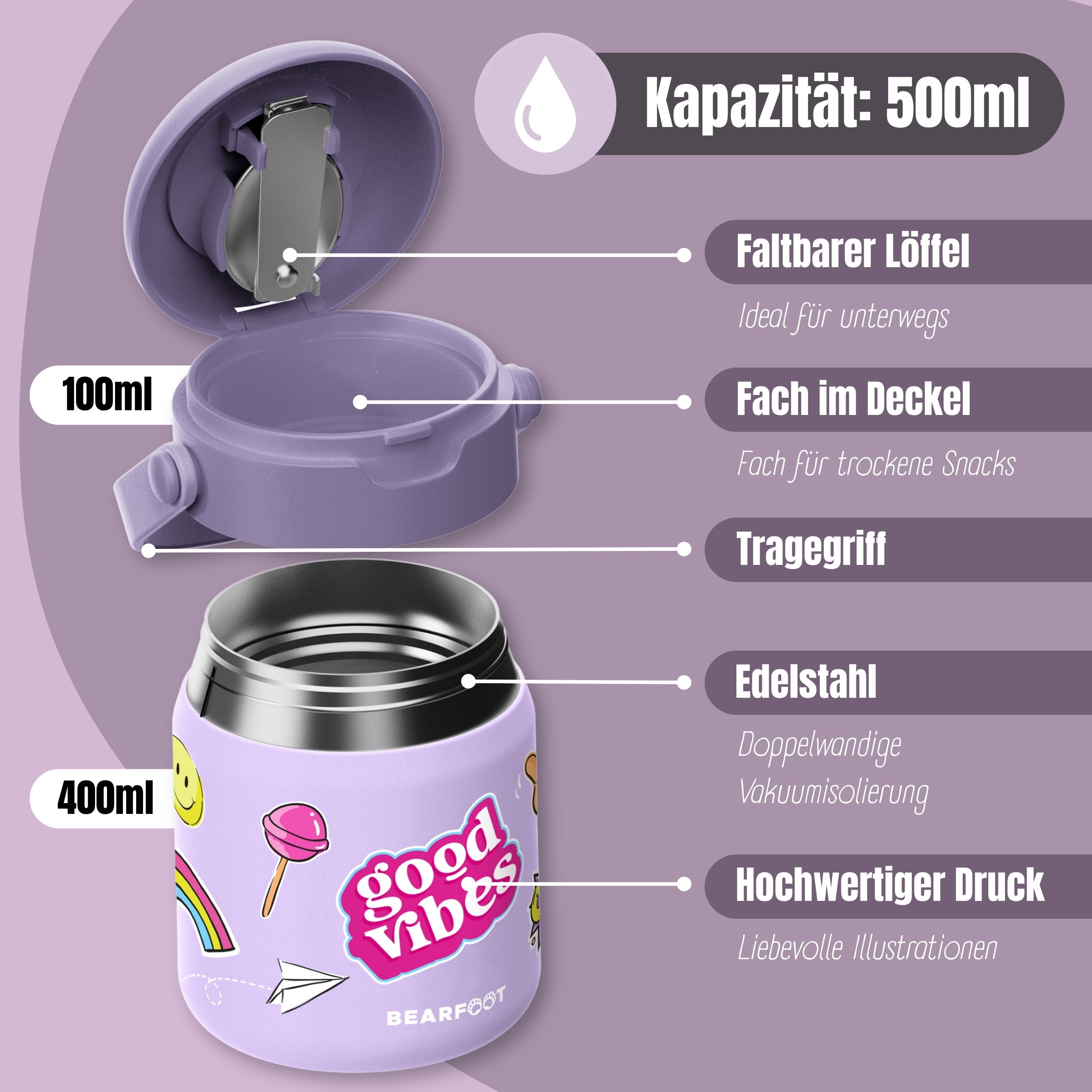 bearfoot-thermobeh-lter-kinder-edelstahl-sticker-lila-500ml image 6
