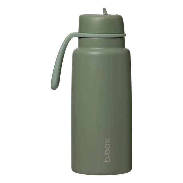 b-box-insulated-flip-top-trinkflasche-olive-1-l image 1