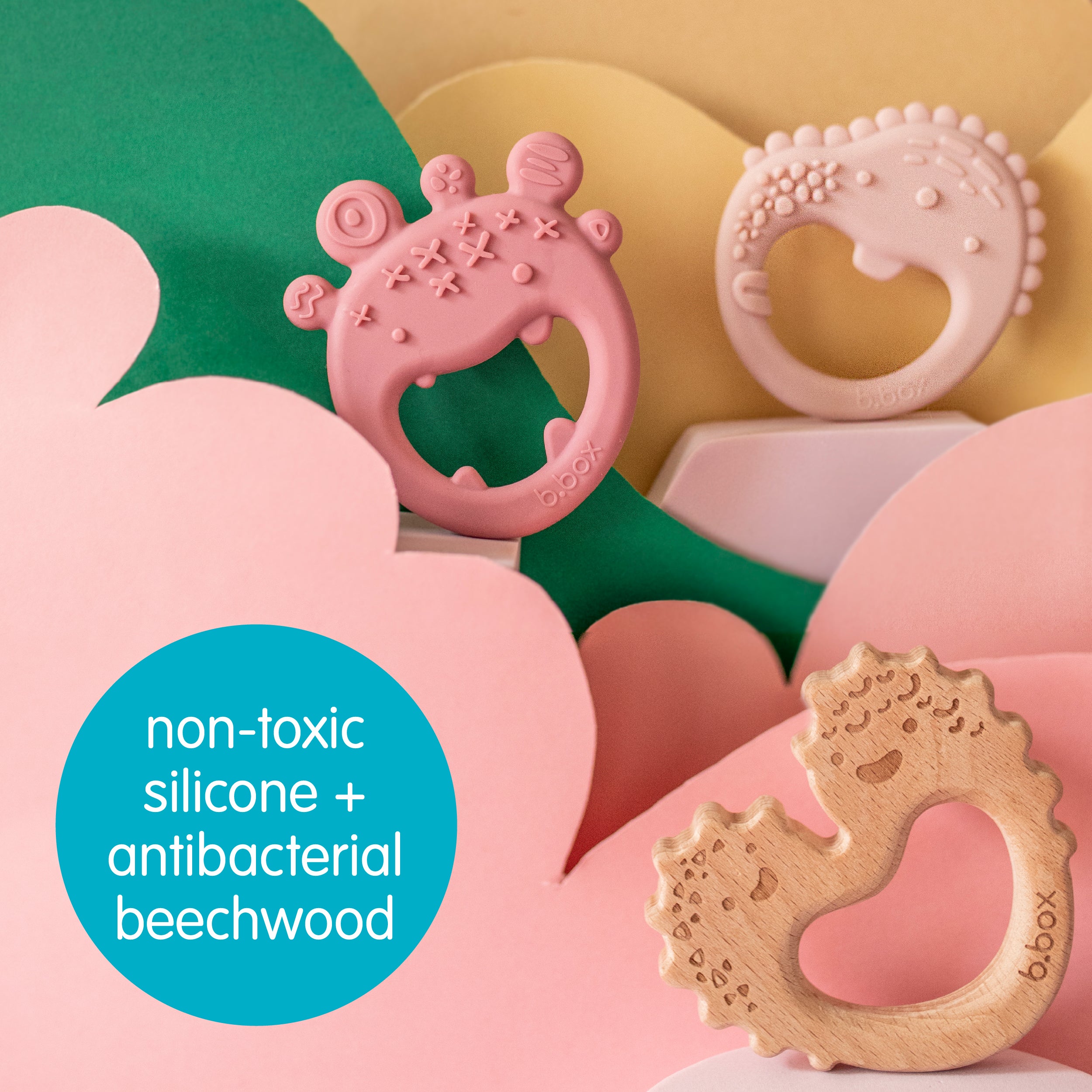 b-box-trio-teether-bei-ring-peony-silikon-und-holz image 5
