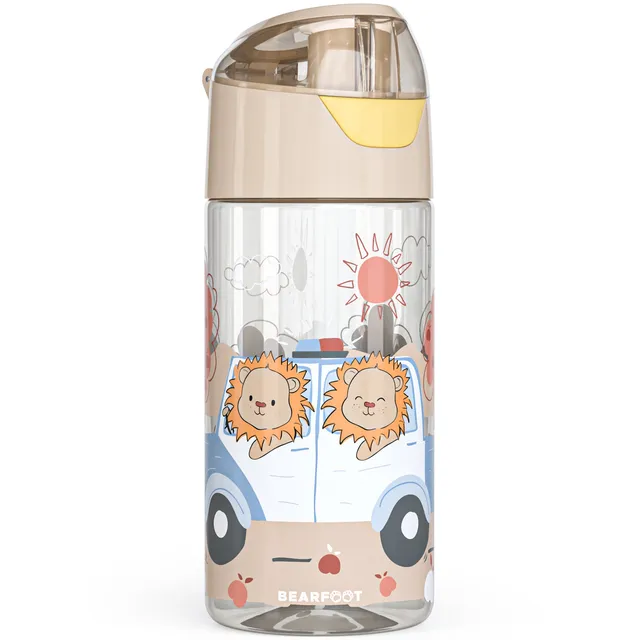 bearfoot-trinkflasche-polizei-l-wen-450-ml-bpa-frei image 1