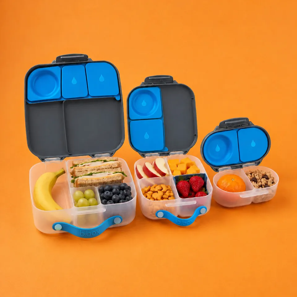 b-box-lunch-time-3er-set-blue-slate-brotdose-auslaufsicher image 1