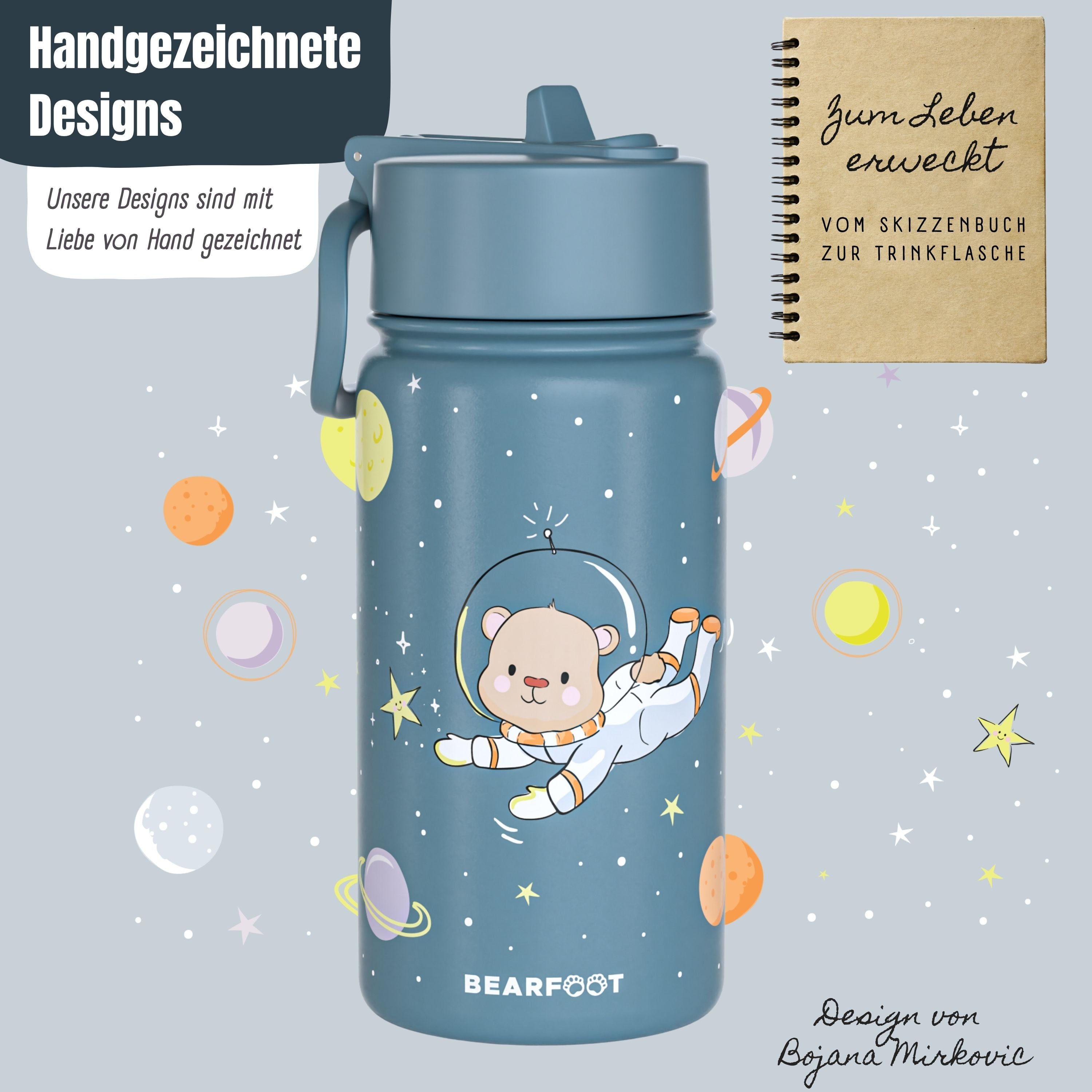 bearfoot-isolierflaschen-thermo-trinkflasche-400ml-astro-b-r-blau image 2