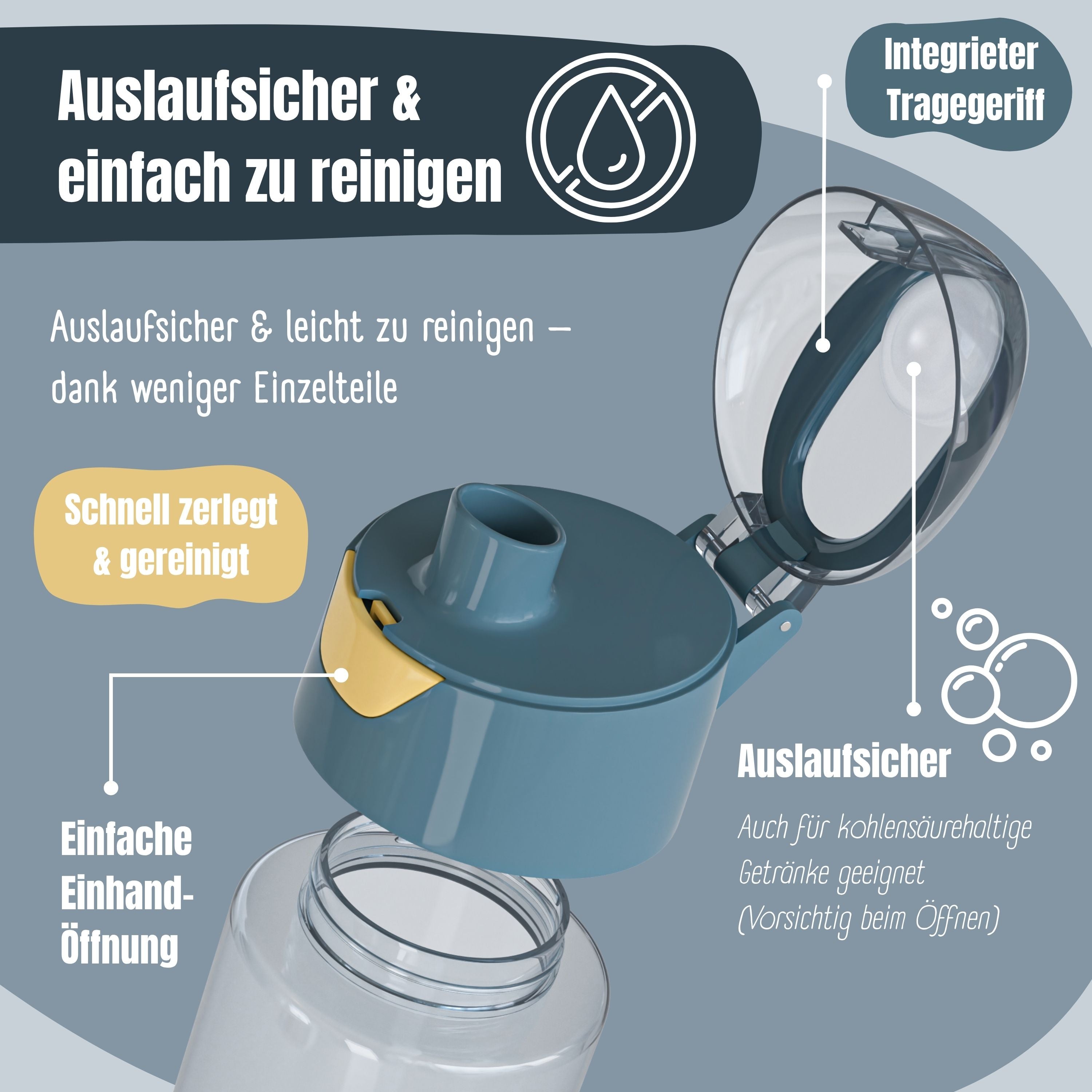 bearfoot-trinkflaschen-trinkflasche-kinder-sticker-blau-450ml image 4