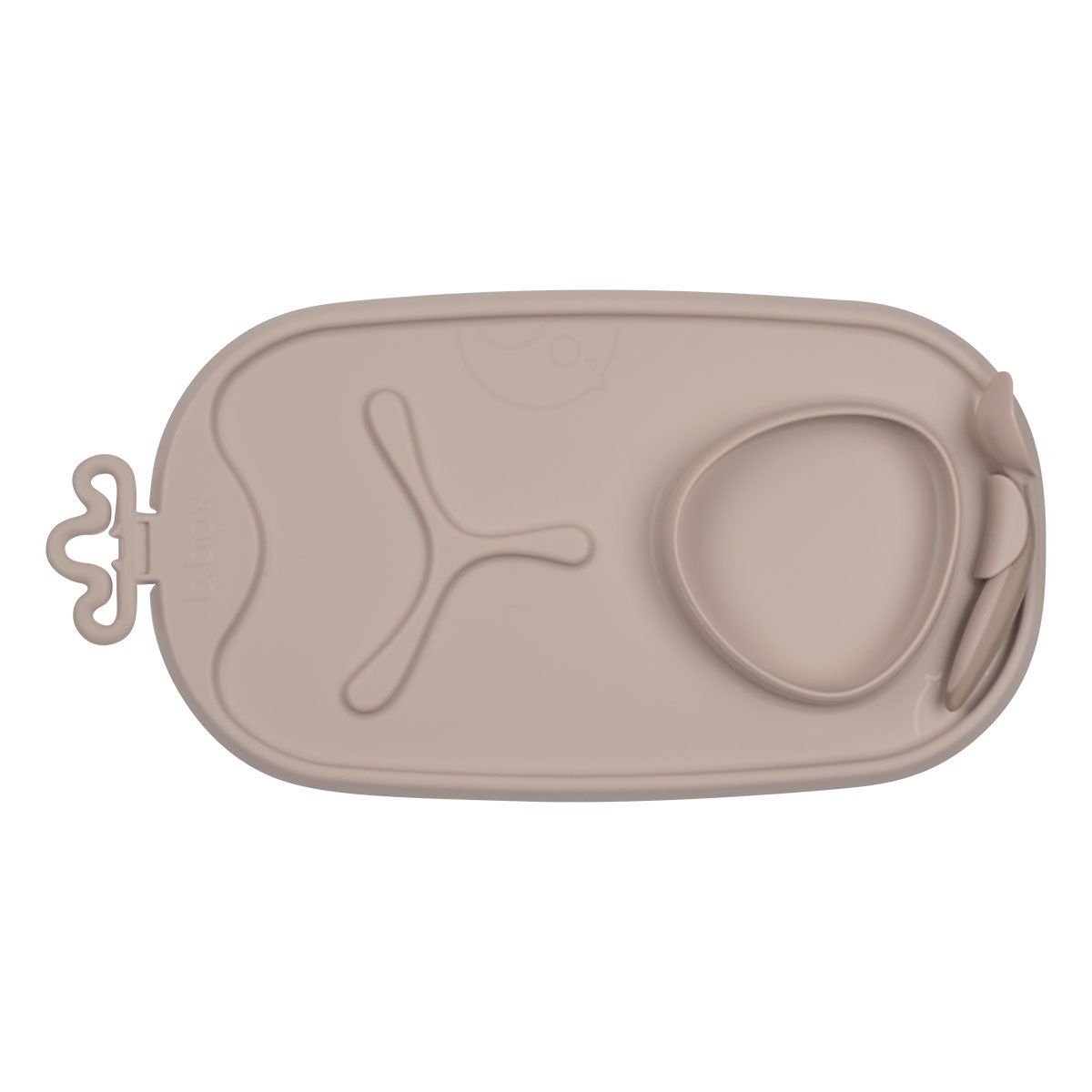 b-box-roll-go-essmatte-latte-beige-silikon-mit-l-ffel image 1