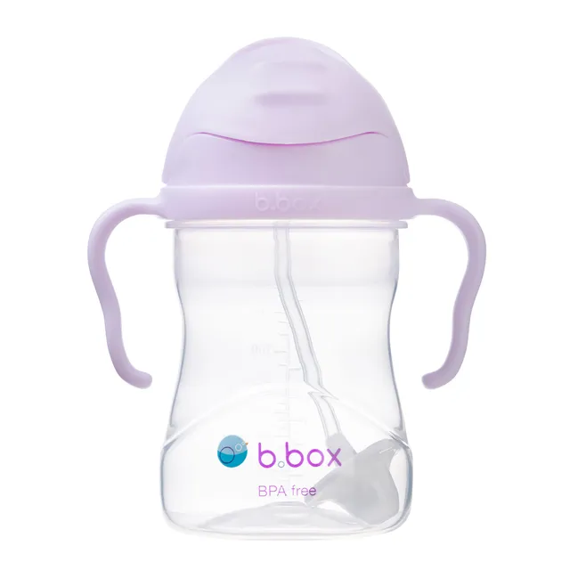 b-box-sippy-cup-trinkbecher-boysenberry-mit-strohhalm image 1