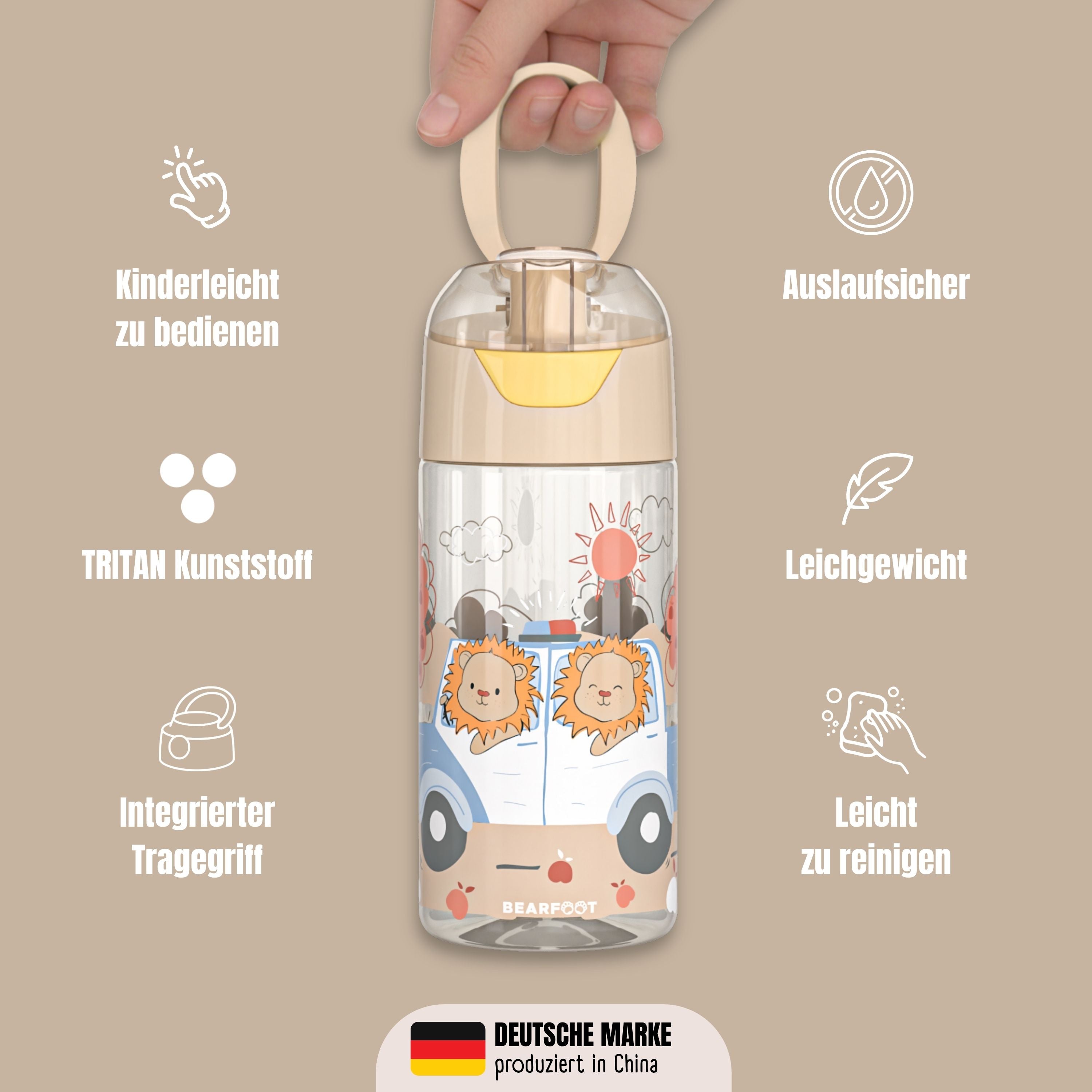 bearfoot-trinkflasche-polizei-l-wen-450-ml-bpa-frei image 6