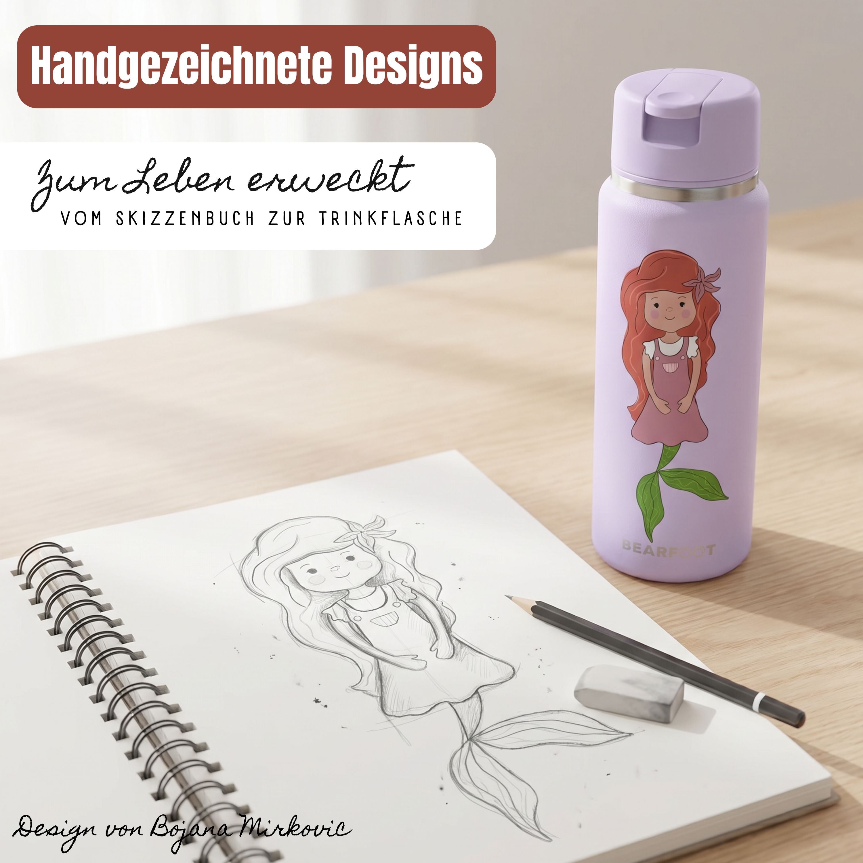 bearfoot-tiny-trinkflasche-edelstahl-200-ml-meerjungfrau-mit-strohhalm image 7