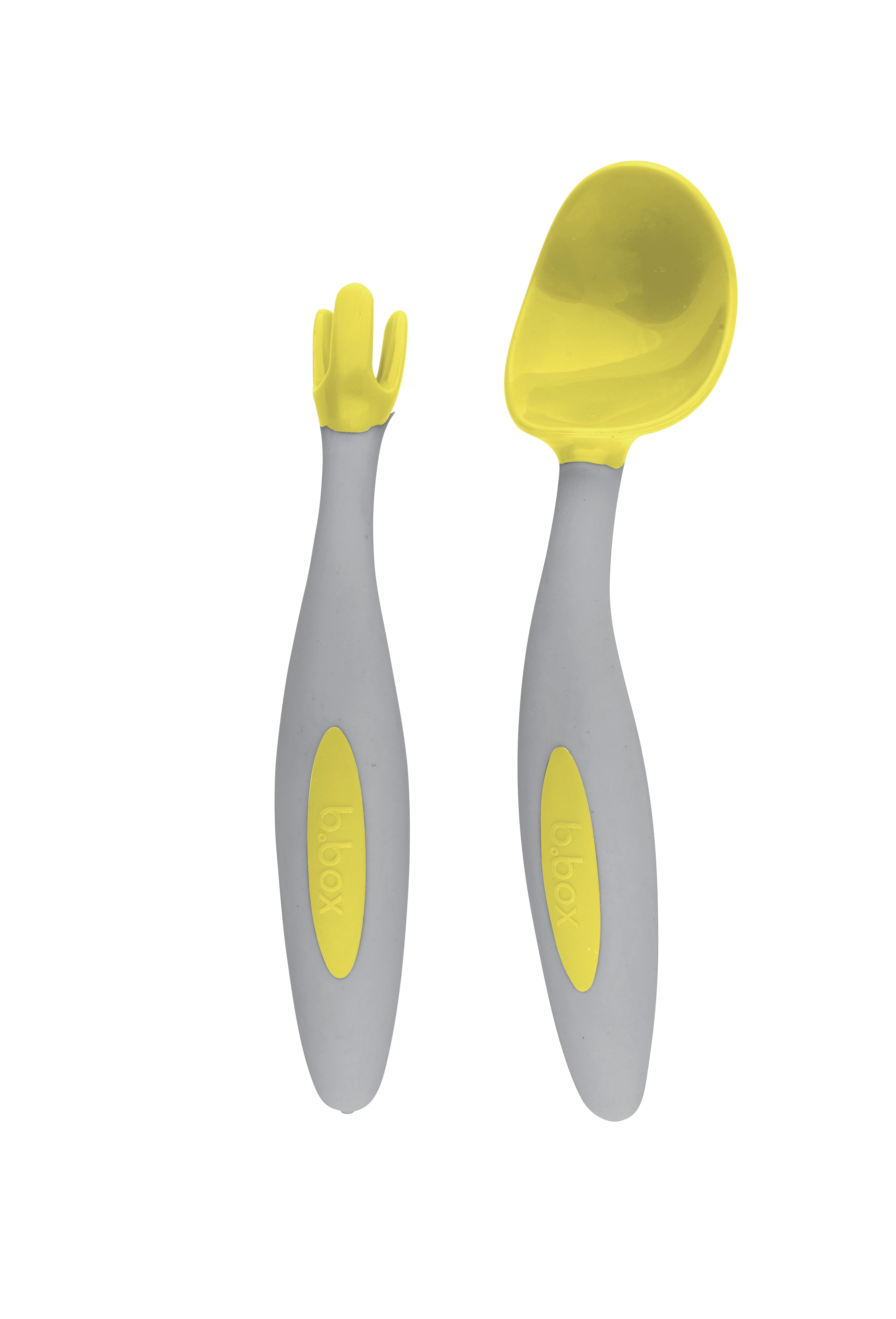 b-box-f-tter-set-silikon-ess-set-lemon-sherbet-2-teilig image 5