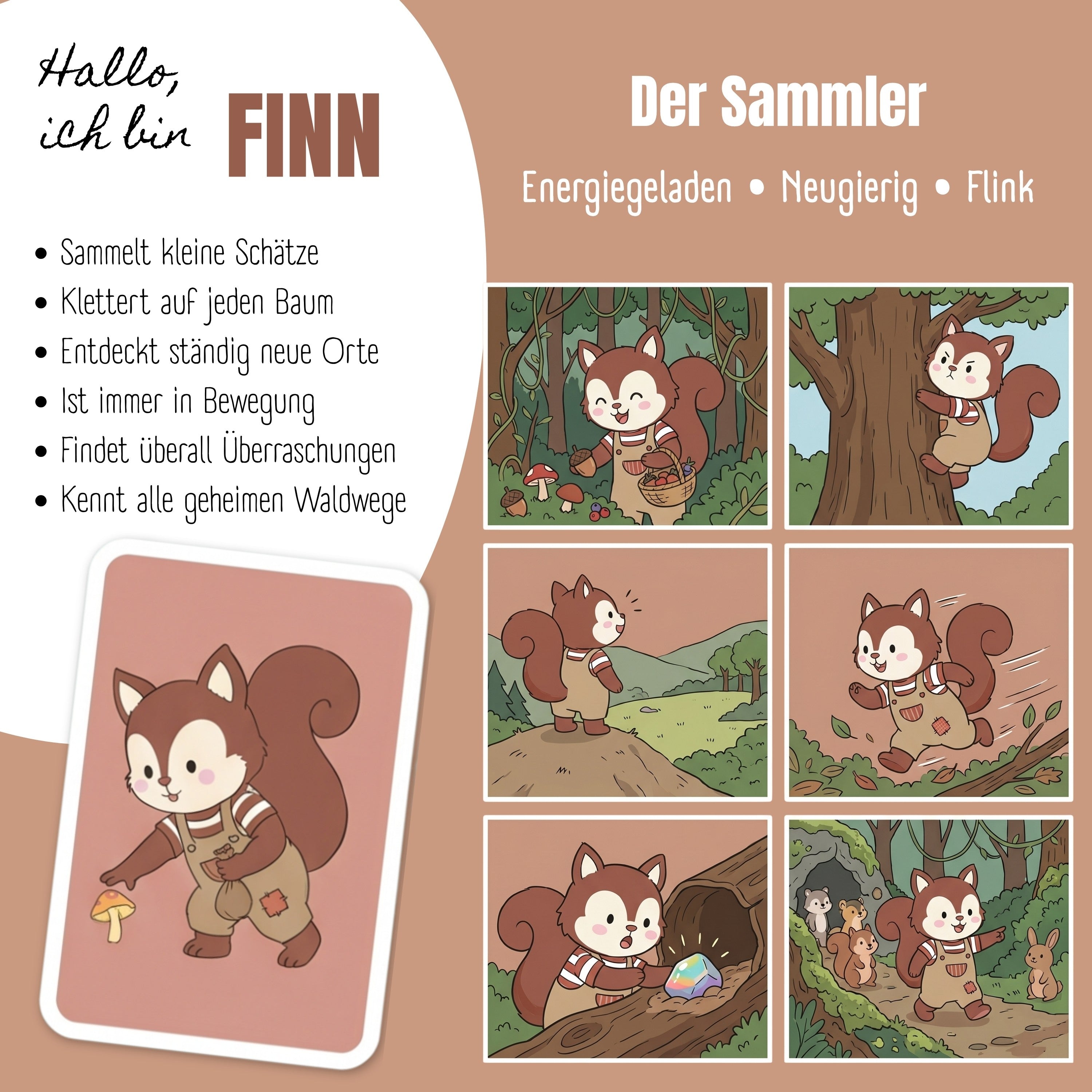 bearfoot-tiny-isolierflasche-kinder-edelstahl-eichh-rnchen-200ml image 5
