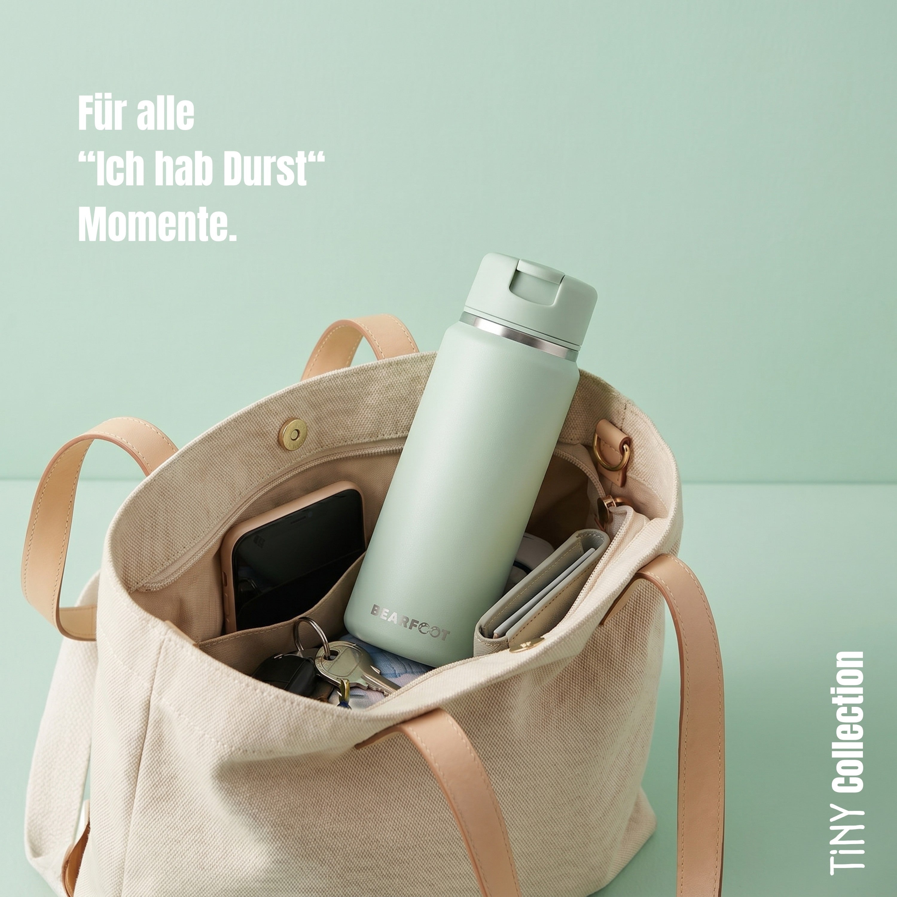 bearfoot-tiny-thermo-trinkflasche-200-ml-gr-n-auslaufsicher image 5
