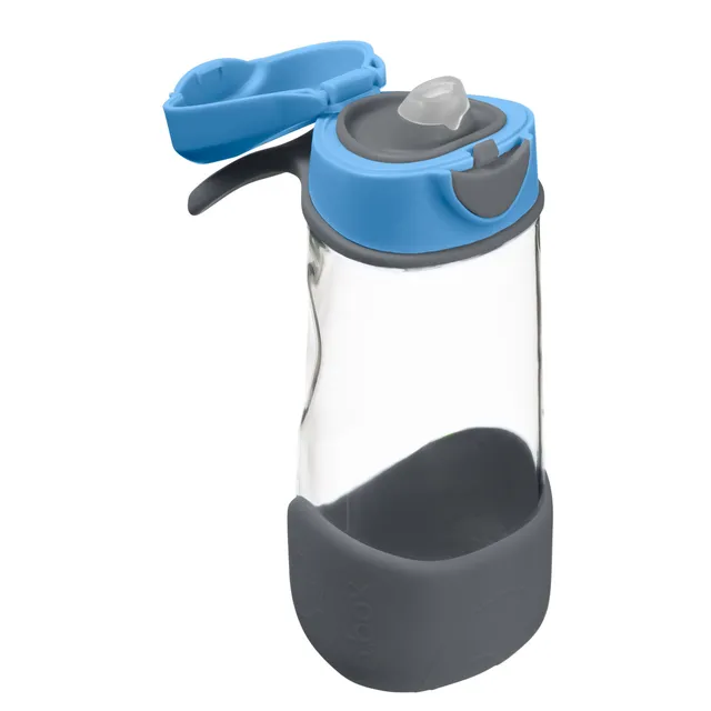 b-box-sport-spout-15oz-trinkflasche-blue-slate-450-ml-auslaufsicher image 1