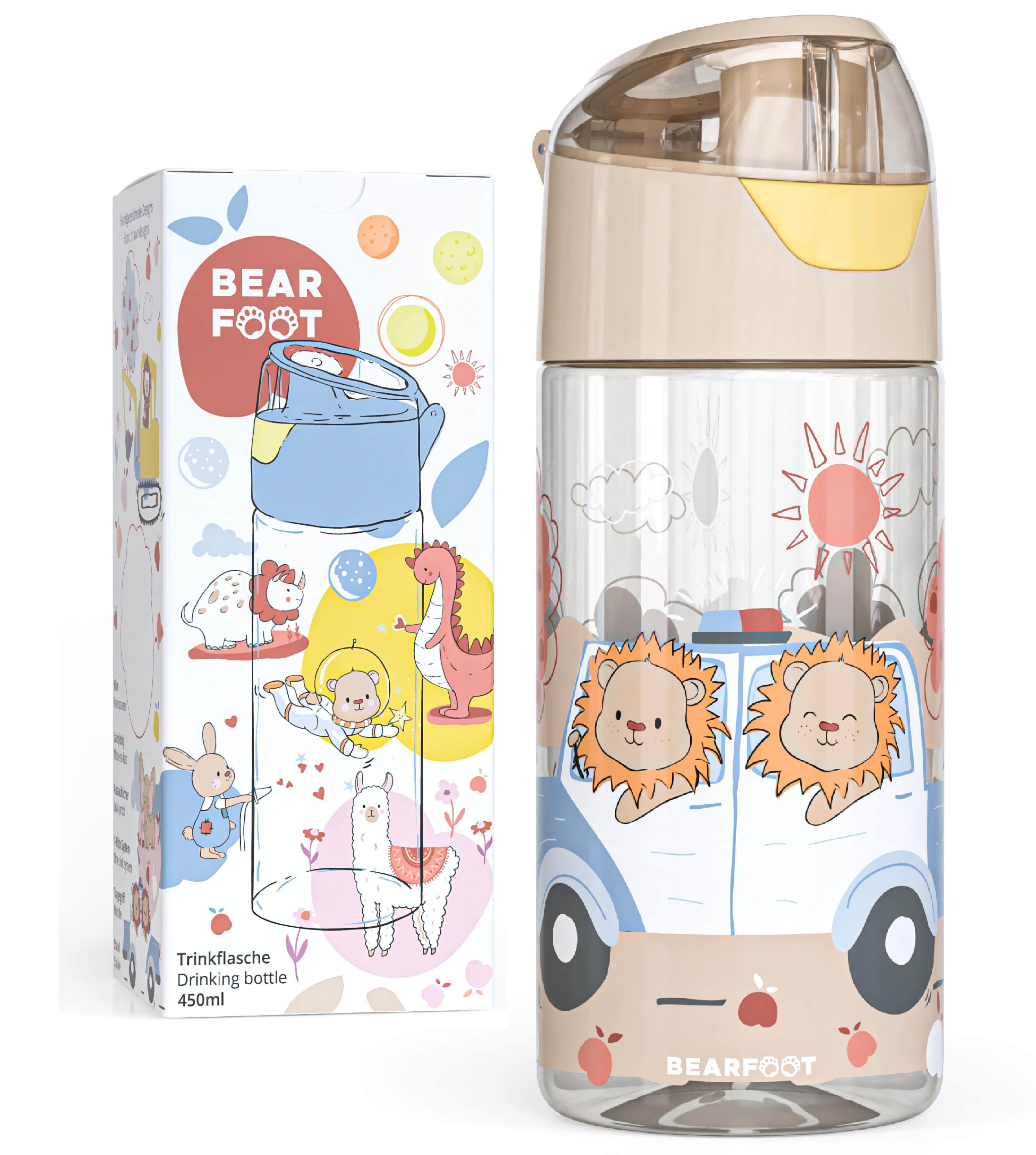 bearfoot-trinkflasche-polizei-l-wen-450-ml-bpa-frei image 8