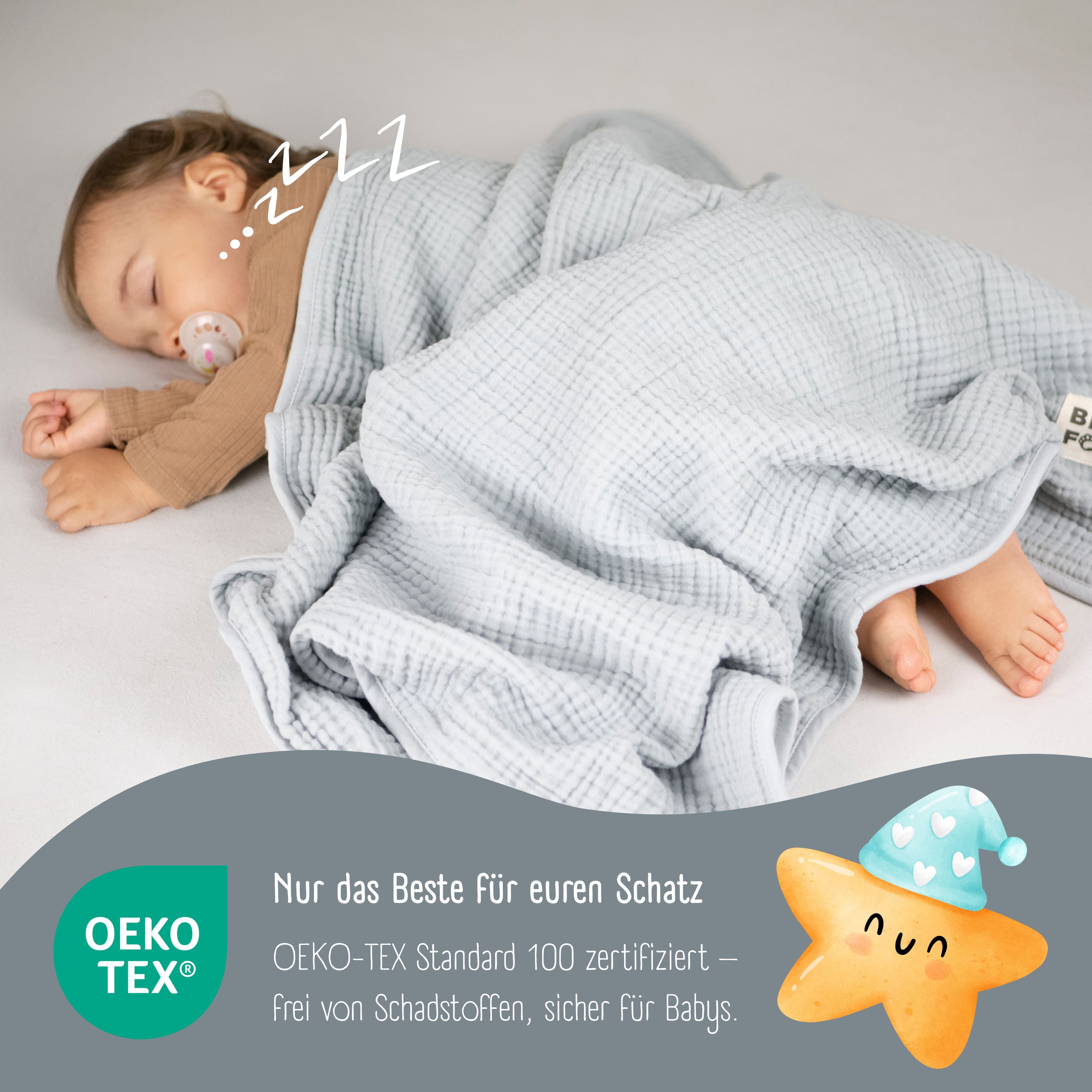 bearfoot-babydecken-musselin-fleecedecke-babydecke-grau-flauschig image 4