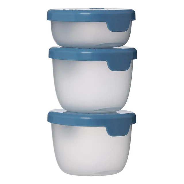 b-box-snack-tubs-snackdosen-ocean-dunkelblau-3er-set-auslaufsicher image 1