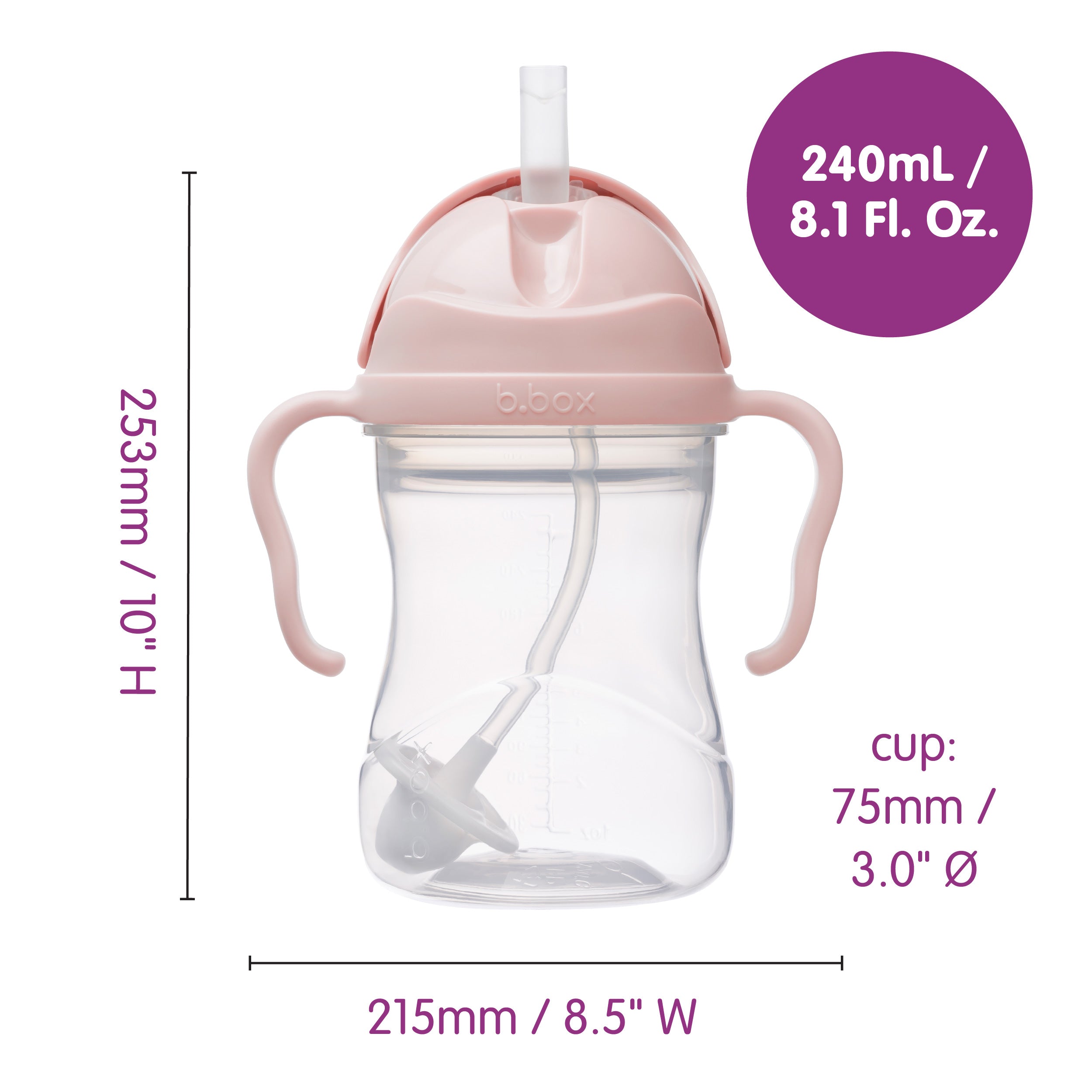 b-box-sippy-cup-trinkbecher-blush-240-ml-auslaufsicher image 7