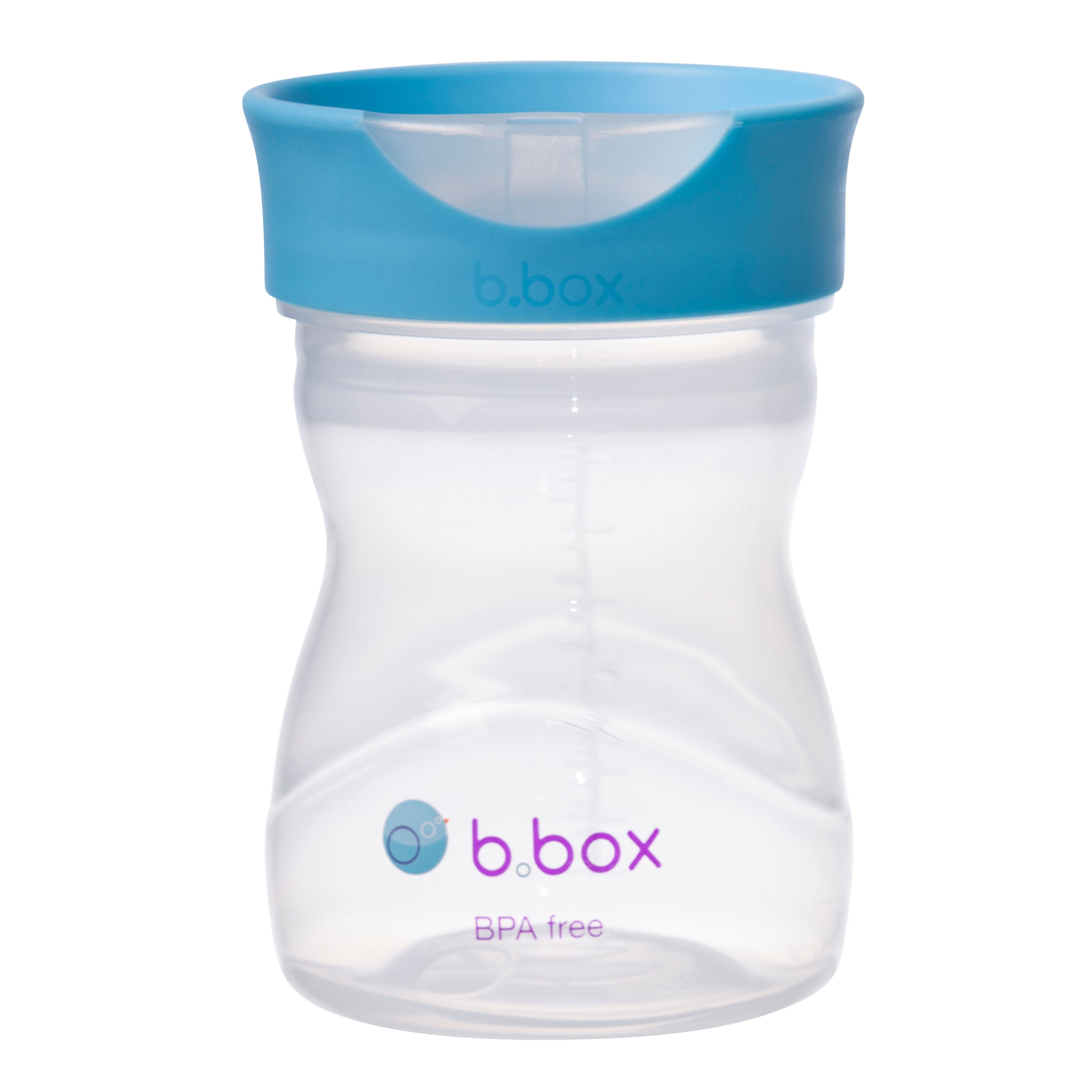 b-box-training-cup-trinklernbecher-blueberry-offener-rand-12-monate image 1