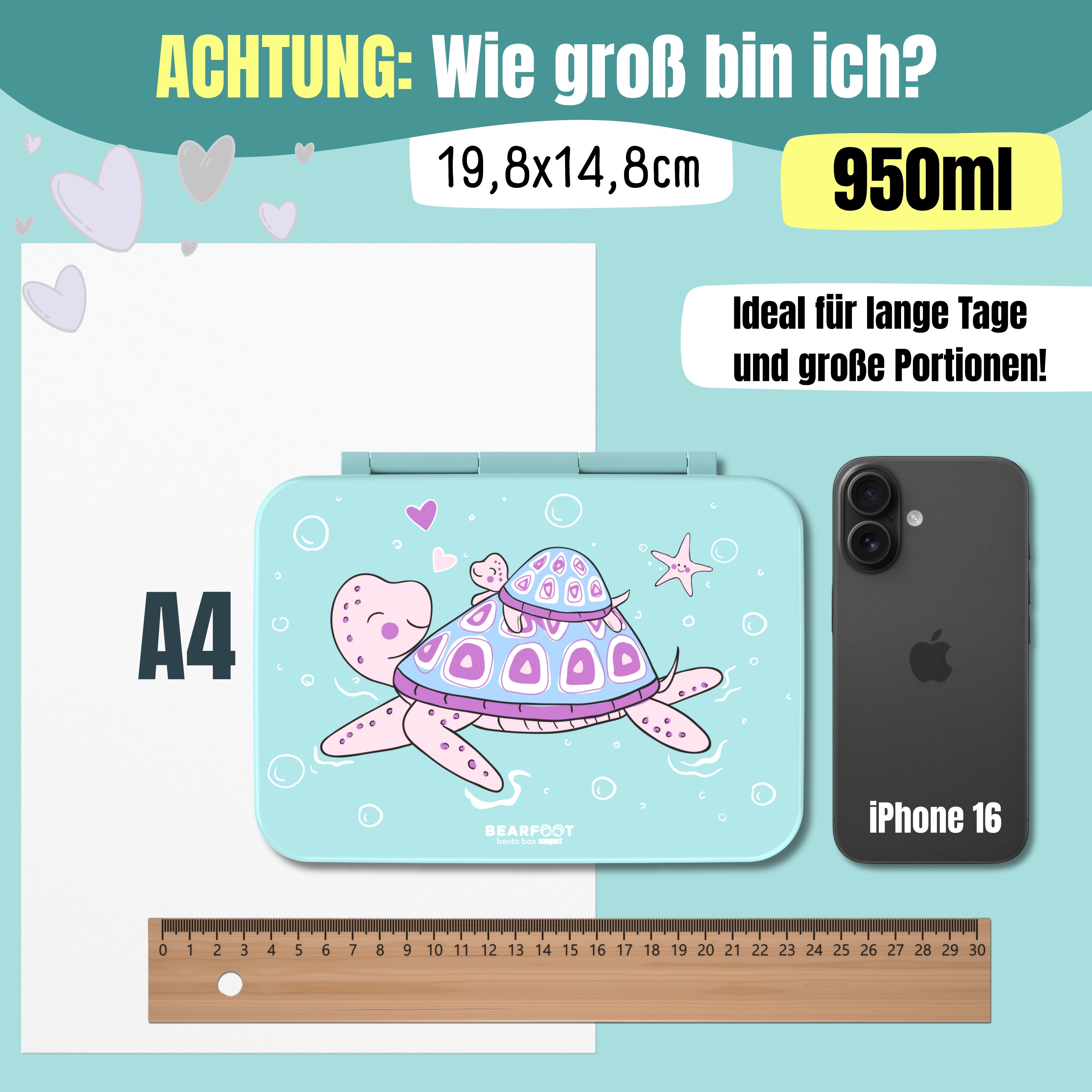 bearfoot-bento-box-compact-brotdose-950-ml-schildkr-te image 7