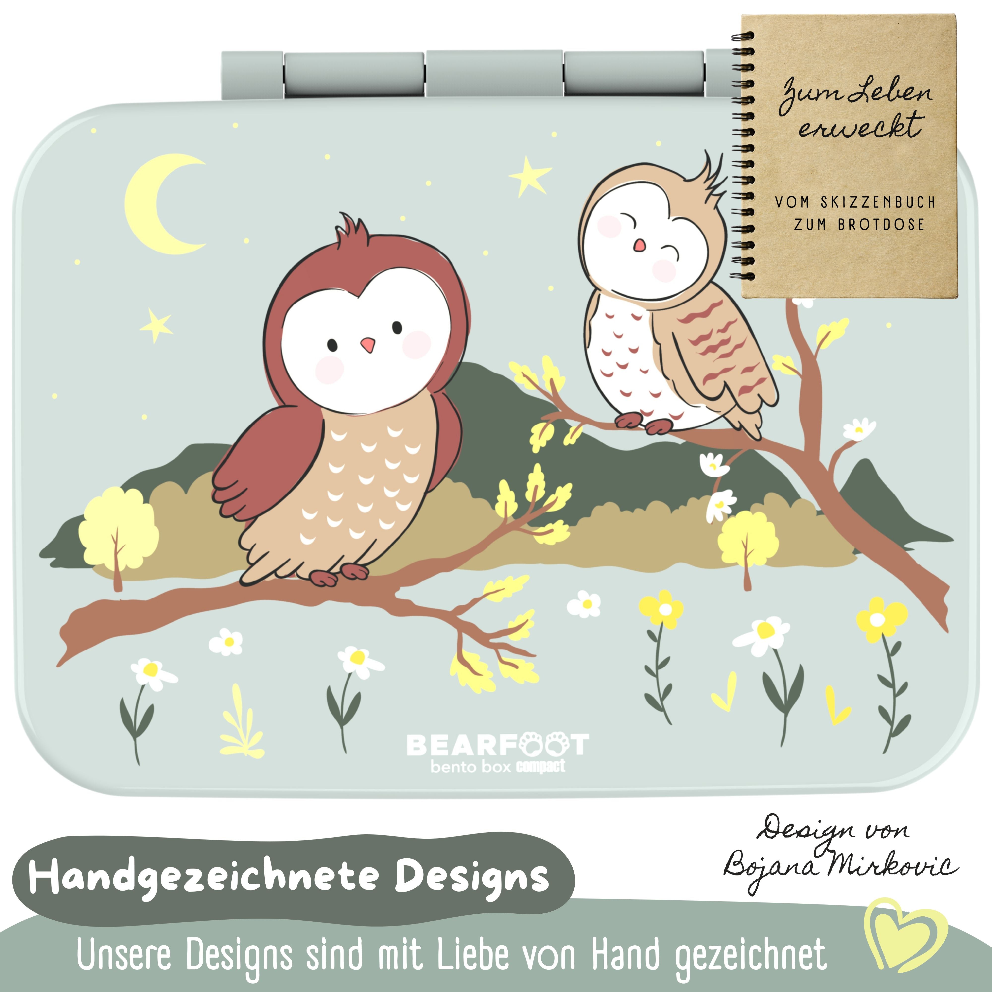 bearfoot-brotdosen-bento-box-eule-salbei-650ml-mit-f-chern image 3