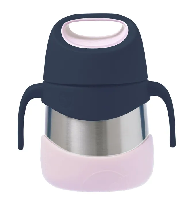 b-box-insulated-food-jar-thermobeh-lter-indigo-rose-335ml image 1
