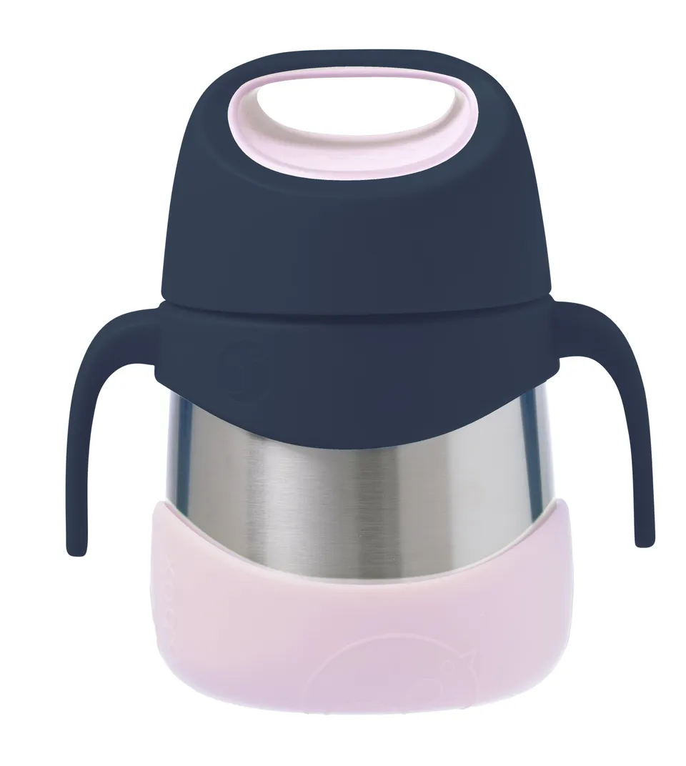 b-box-insulated-food-jar-thermobeh-lter-indigo-rose-335ml image 1