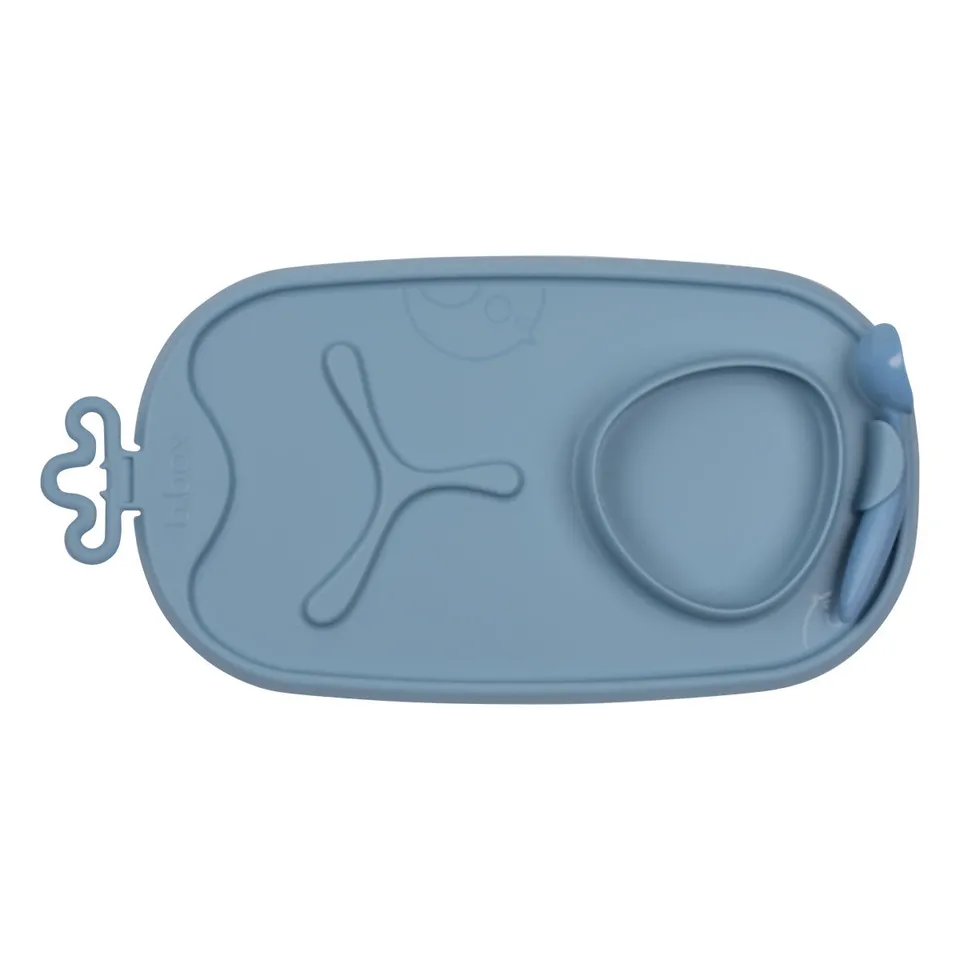 b-box-roll-go-essmatte-ocean-silikon-mit-l-ffel-ab-6-monate image 1
