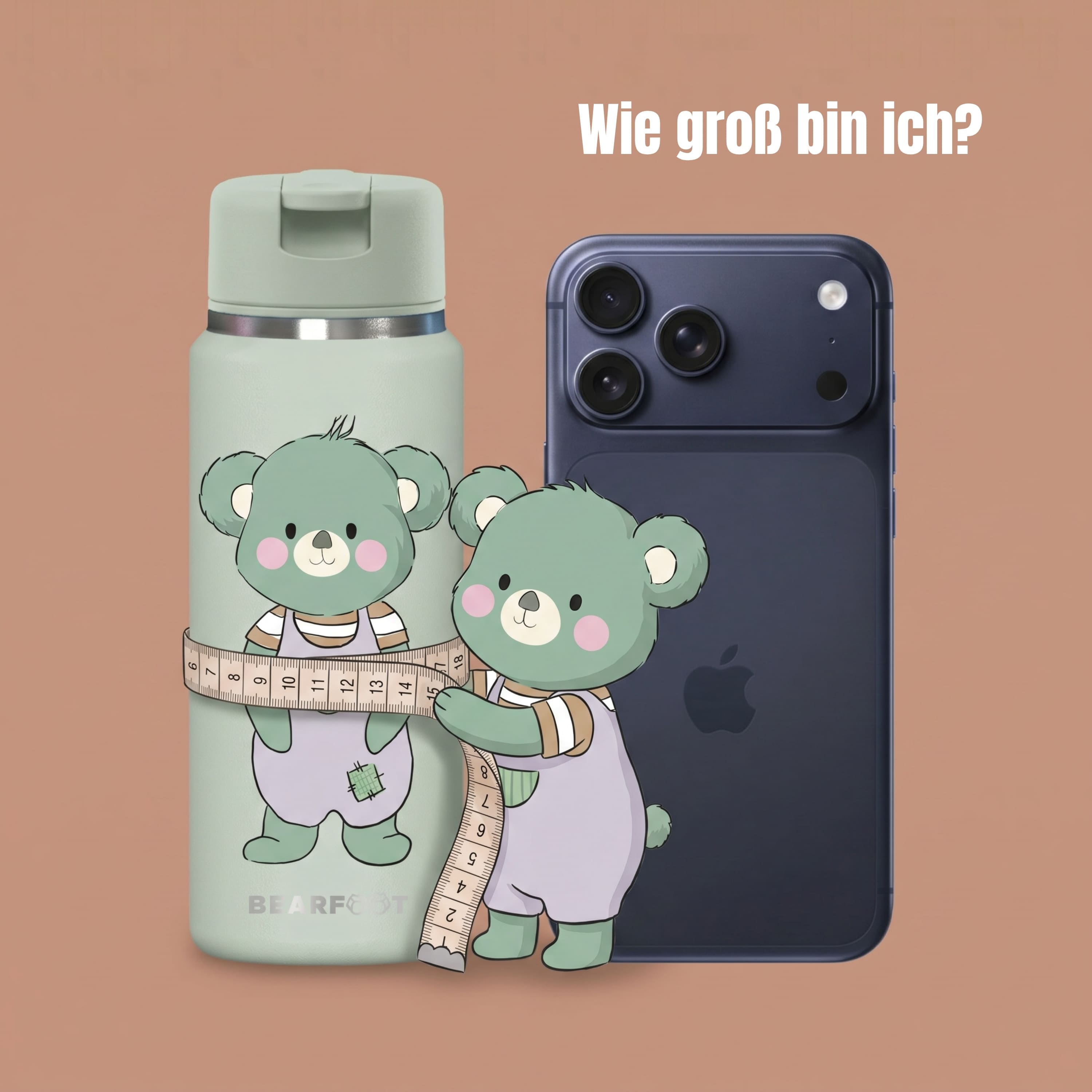 bearfoot-tiny-koala-thermo-trinkflasche-edelstahl-200-ml-mit-strohhalm image 6