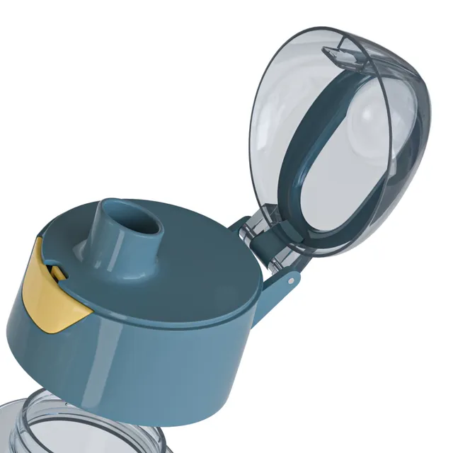 bearfoot-ersatzdeckel-blau-f-r-trinkflasche-kinder-450ml image 1